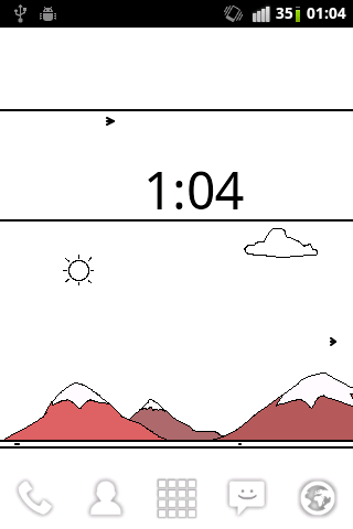 Pixel City Live Wallpaper Screen 3