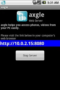 axgle web server