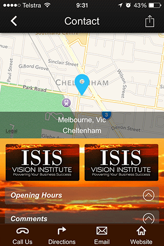 【免費生活App】ISIS Vision Institute-APP點子