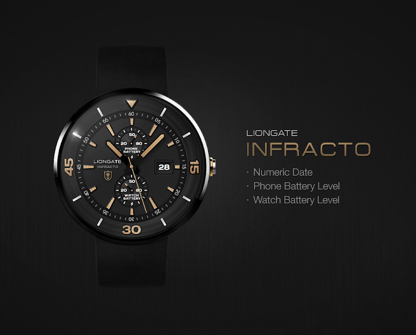 Infracto watchface by Liongate Screen 2