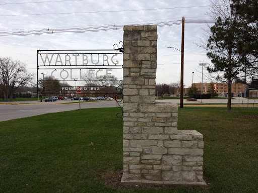 Historic Wartburg College Sign 