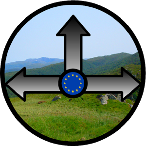 European Hiking Compass logo