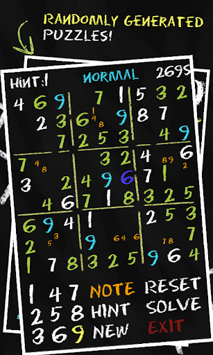 Sudoku Chalk FREE