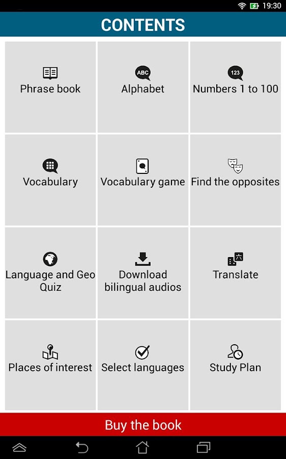   Aprender 50 idiomas: captura de pantalla 