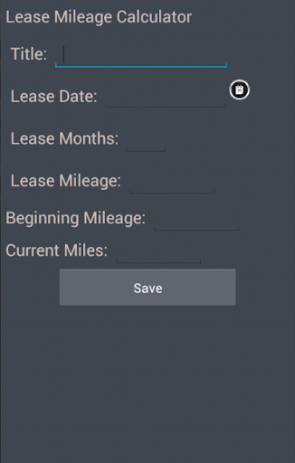 【免費交通運輸App】Lease Mileage Calculator-APP點子