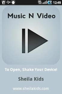 Android application Music N Video Player screenshot