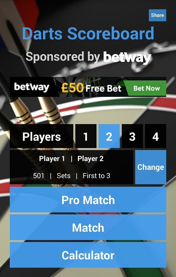 Darts Scoreboard Android Apps on Google Play