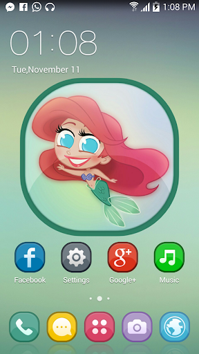 Ariel CLauncher Theme