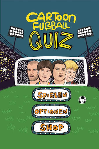 Cartoon Fußball Quiz