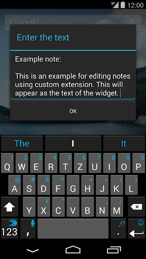 DashClock custom extension