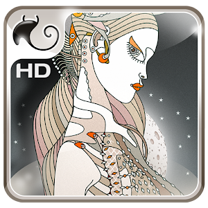 Drobita moon LWP logo
