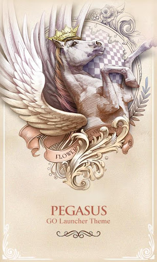 Pegasus GO Launcher Theme