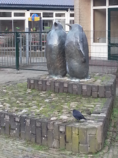 Penguins and Crow