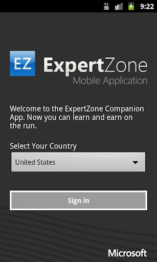 ExpertZone Mobile Application