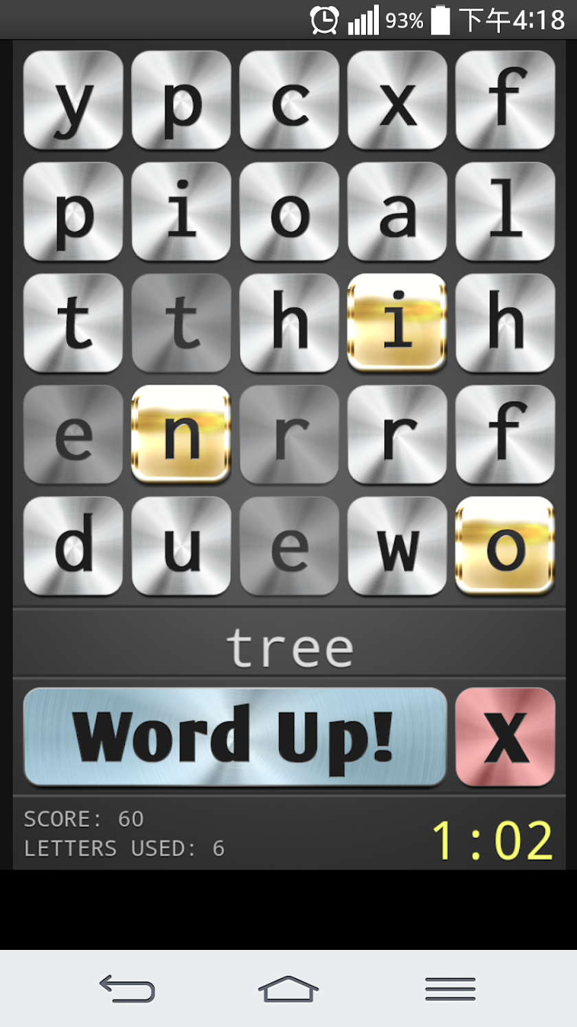 Word Up Screen 3