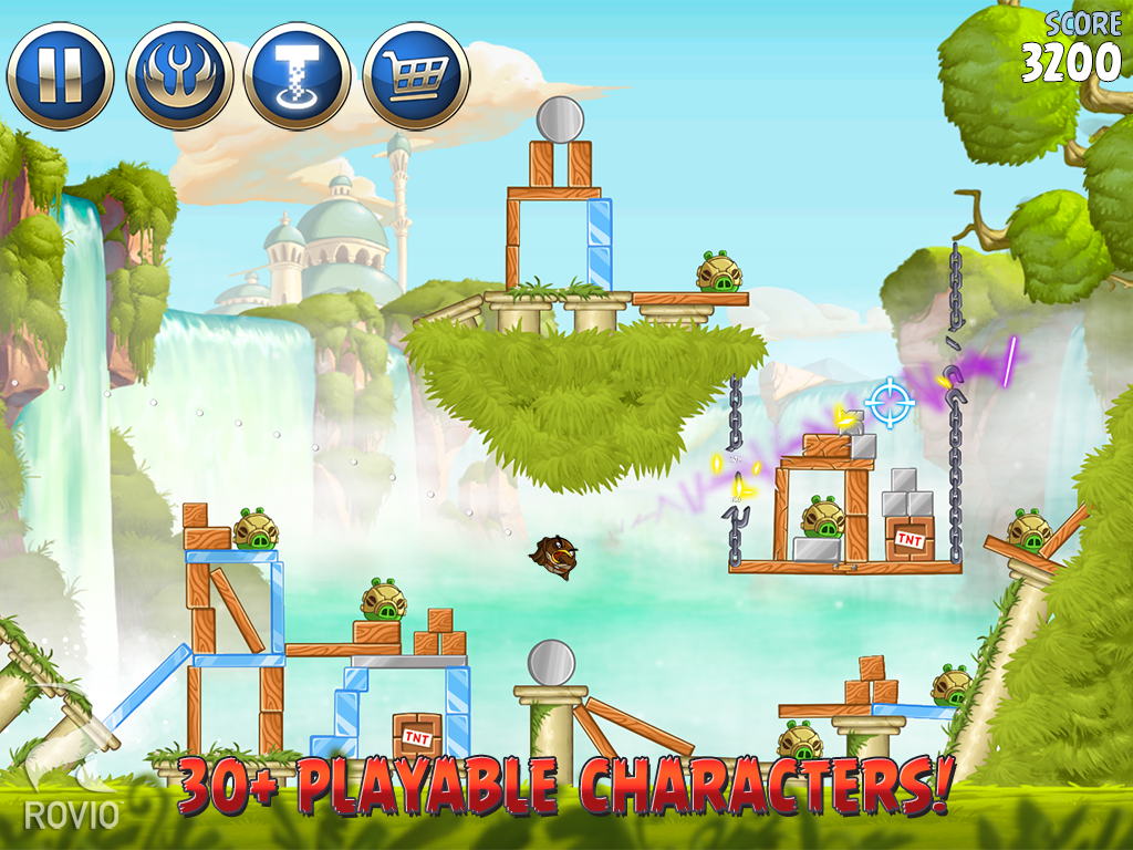 Angry Birds Star Wars II - screenshot