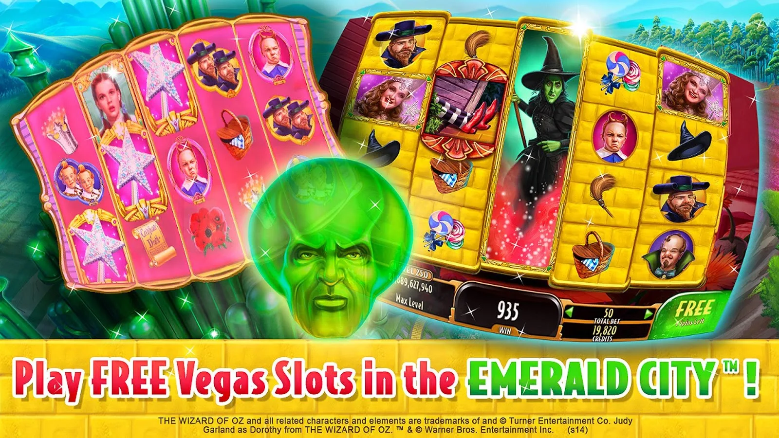   Wizard of Oz Free Slots Casino: captura de tela 