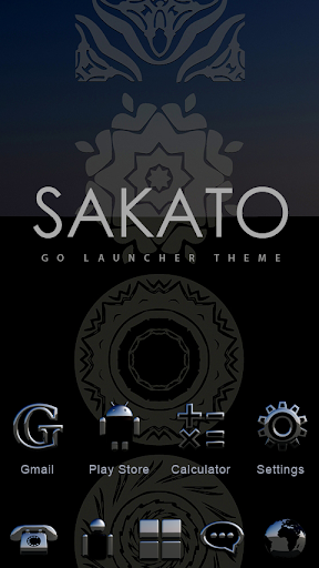 Sakato GO Launcher Theme