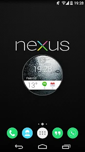 Android Wear Zooper Skin - screenshot thumbnail