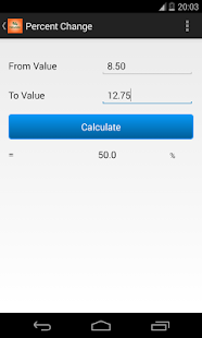 Percentage (%) Calculator Screenshots 3