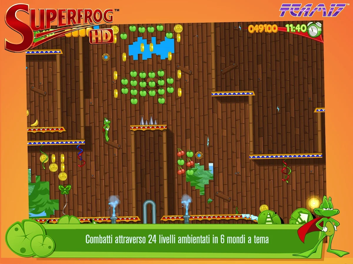  Superfrog HD arriva finalmente anche su Android!