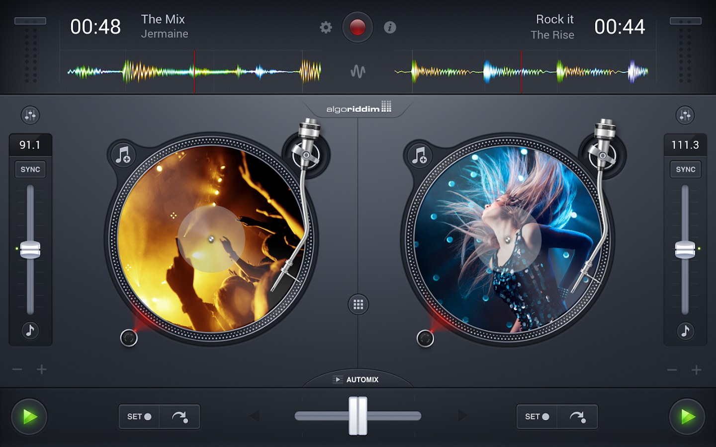  djay 2 arriva su Android   mixa e suona come un vero DJ!!