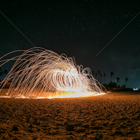 Main Bunga Api by Rustam Razali - Abstract Light Painting
