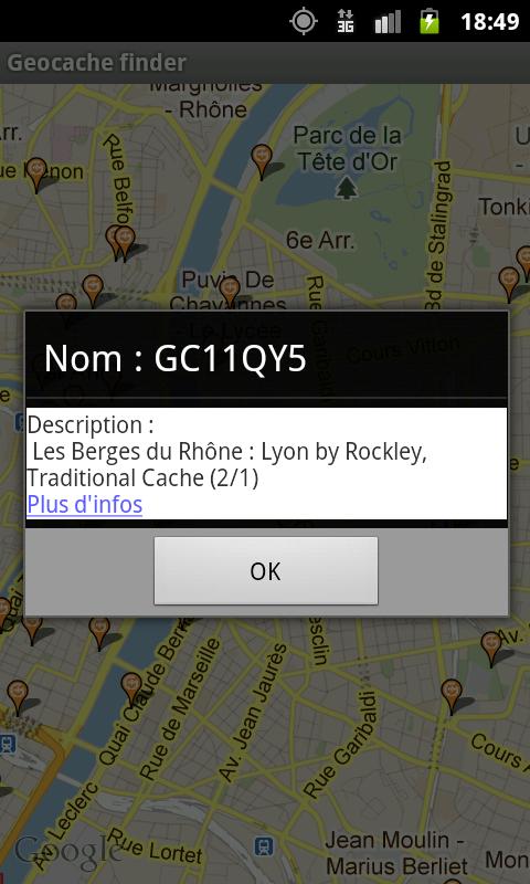    Geocache Finder- screenshot  