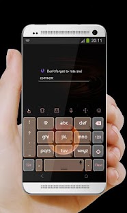 Dark Red Moon TouchPal Theme Screenshots 4