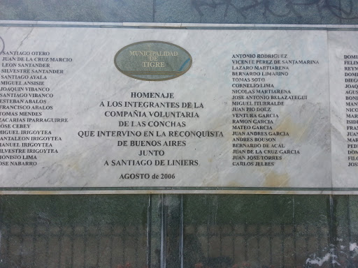 Homenaje A La Compania Vokuntaria De Las Conchas