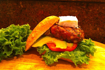 Smokey Chipotle Burgers with Goat Cheese