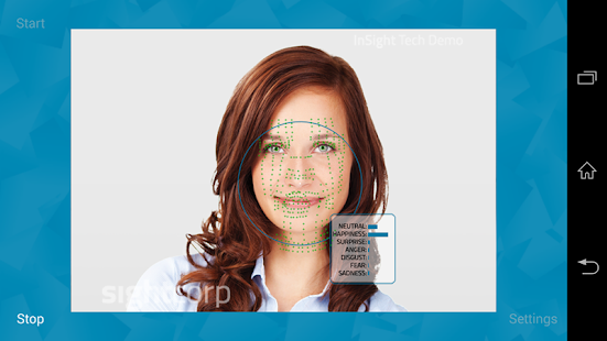 InSight Face Analysis Demo Screenshots 4