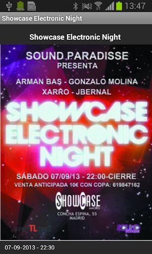 Showcase Madrid