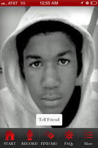 【免費生產應用App】Trayvon Martin-APP點子