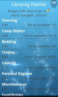 Camping Trip Planner