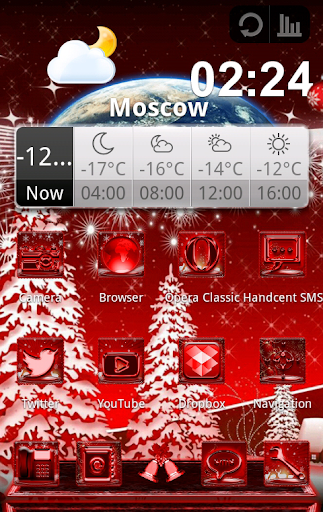 NEXT LAUNCHER THEME CHRISTMAS