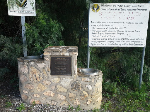 Blanchetown Water Supply Scheme Memorial