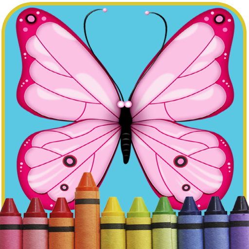 Butterfly Coloring Pages 教育 App LOGO-APP開箱王