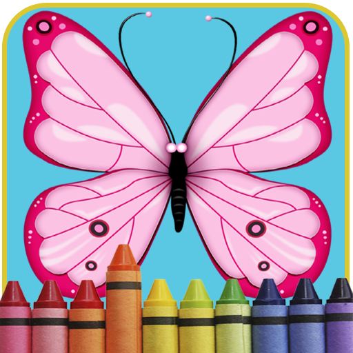 Butterfly Coloring Pages LOGO-APP點子