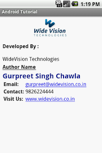   Tutorial for Android- screenshot thumbnail   