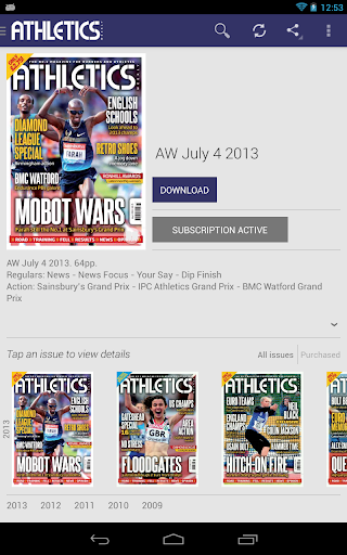 【免費新聞App】Athletics Weekly-APP點子