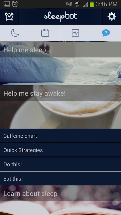    SleepBot - Sleep Cycle Alarm- screenshot  