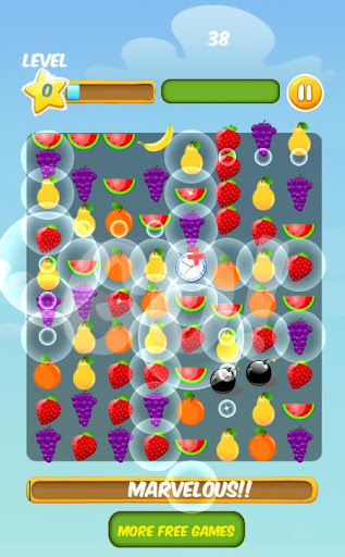 【免費休閒App】Fruit Crush Match 3-APP點子