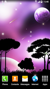 Night Sky Live Wallpaper(圖2)-速報App