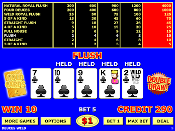 Double Draw Video Poker poster 4
