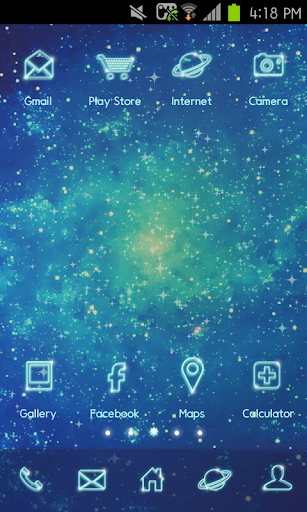 Light go launcher theme