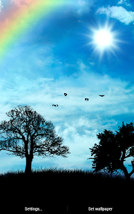 Blue Sky Free Live Wallpaper(圖5)-速報App