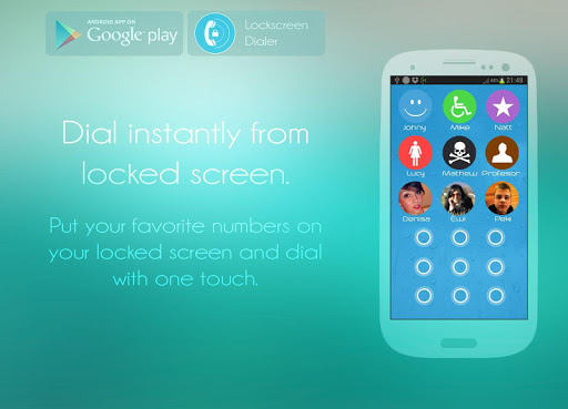 Lockscreen Dialer- Unlocker