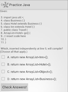 How to install Practice Java 1Z0-803 patch 1.1 apk for laptop