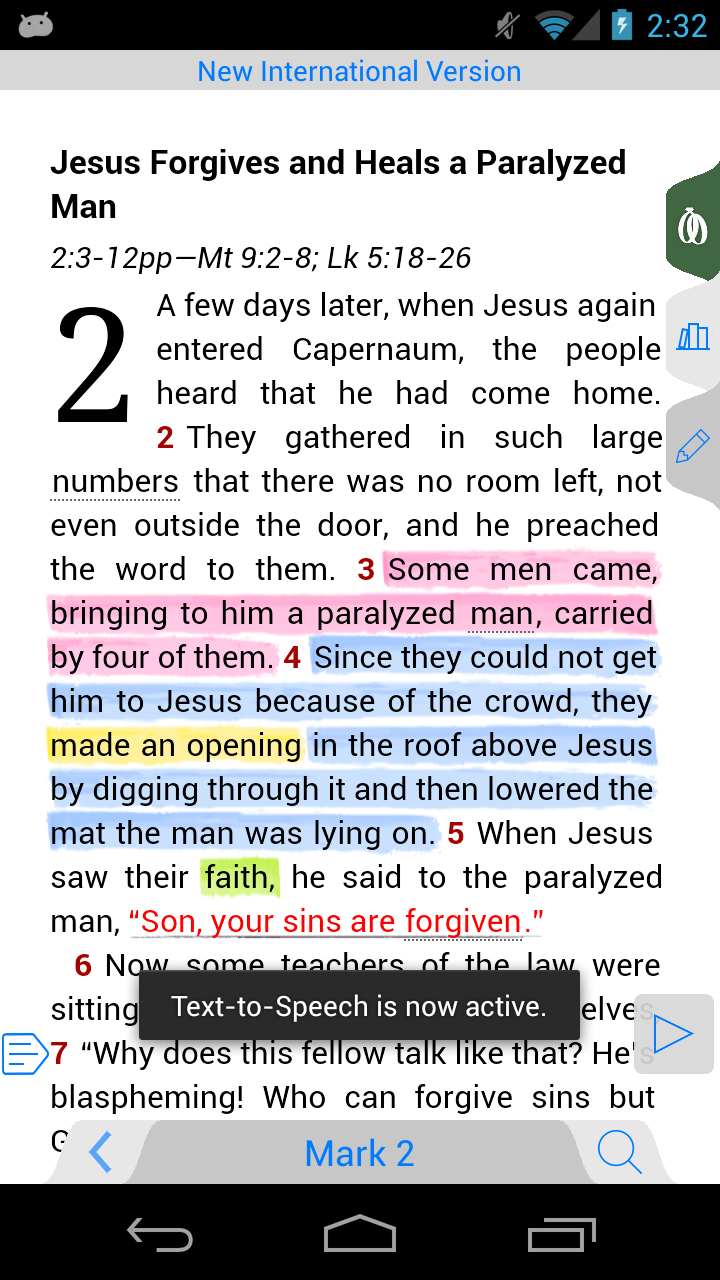 NIV Couples Devotional Bible Screen 1